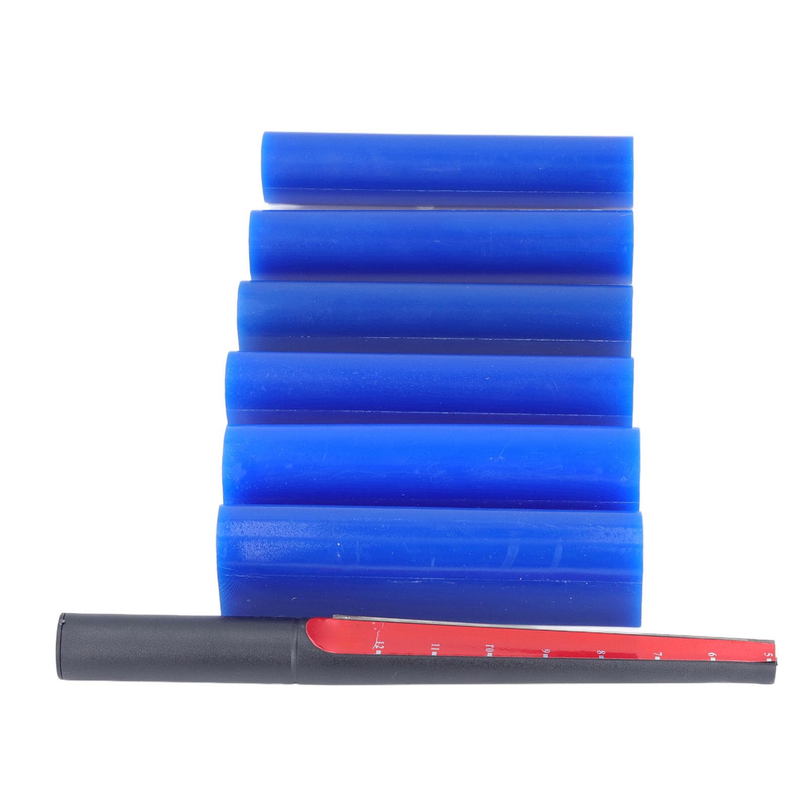 Kit de Tubo de Anillo de Cera para Tallar 6 Piezas de Material de Moldeo de Fundición Dura para Fabricación de Joyas con Cortador Anillos de Cera Flexibles y Prácticos para Diseño