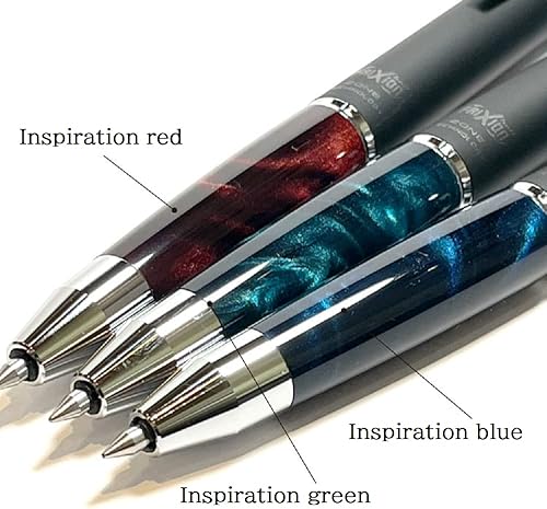 Miniatura 3 de Pilot Japan Frixion Ball Knock Zone 0.020in Inspiración tinta verde negra LFBKZ-3SEF-IG Japón Import con lápiz digital original