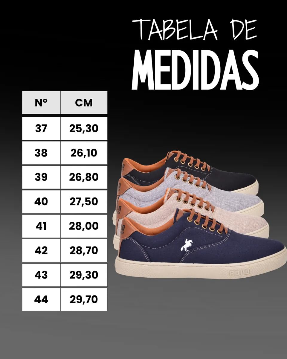 Tenis Masculino Polo White Leve Resistente Para Uso Diário em promoção! Veja a oferta e mais achadinhos de Tênis 6 Hoje é o melhor dia para comprar Tenis Masculino Polo White Leve Resistente Para Uso Diário com aquele preço maroto! Promoção! Aproveite a oferta! 6