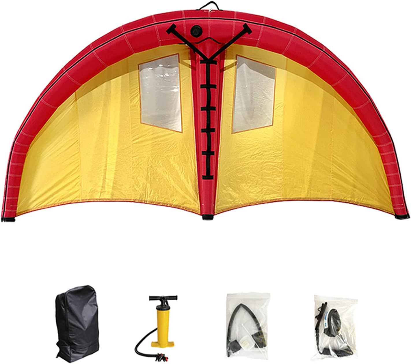 BOBVB Handheld Kitesurfing Kite, Wing Foil Windsurfing Inflatable Kite