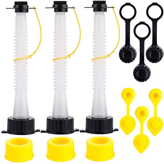 Buy Gas Can Spout Replacement Improved Design Flexible Pour Nozzle Kit