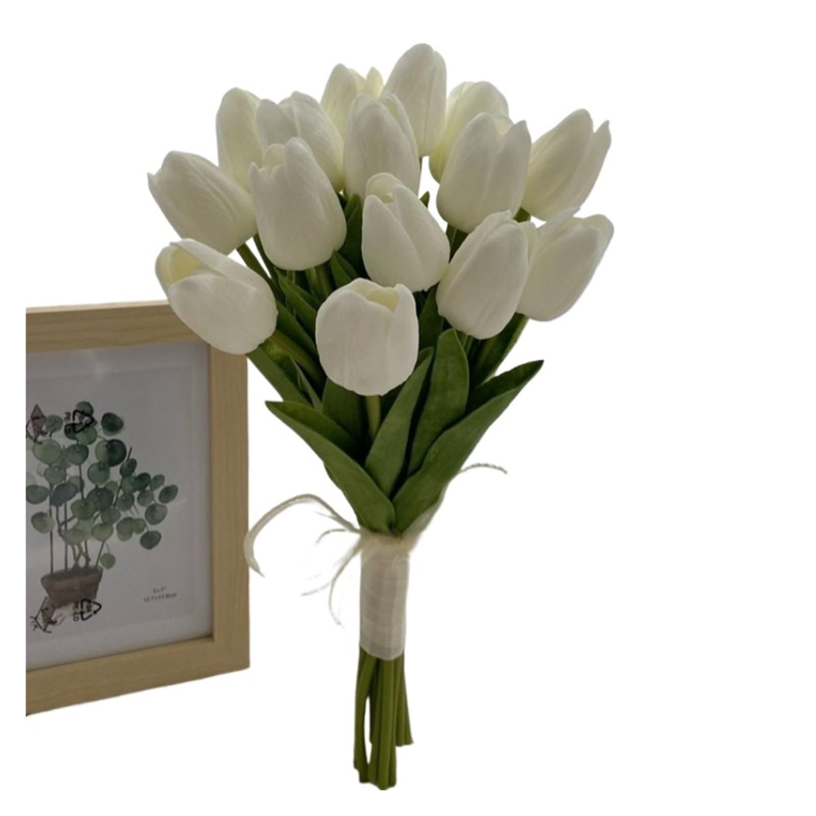 SHENJMAI Artificial Flower Bouquet Bridal Wedding Bouquet Artificial Holding Flower Photography Prop Party(Type 7)