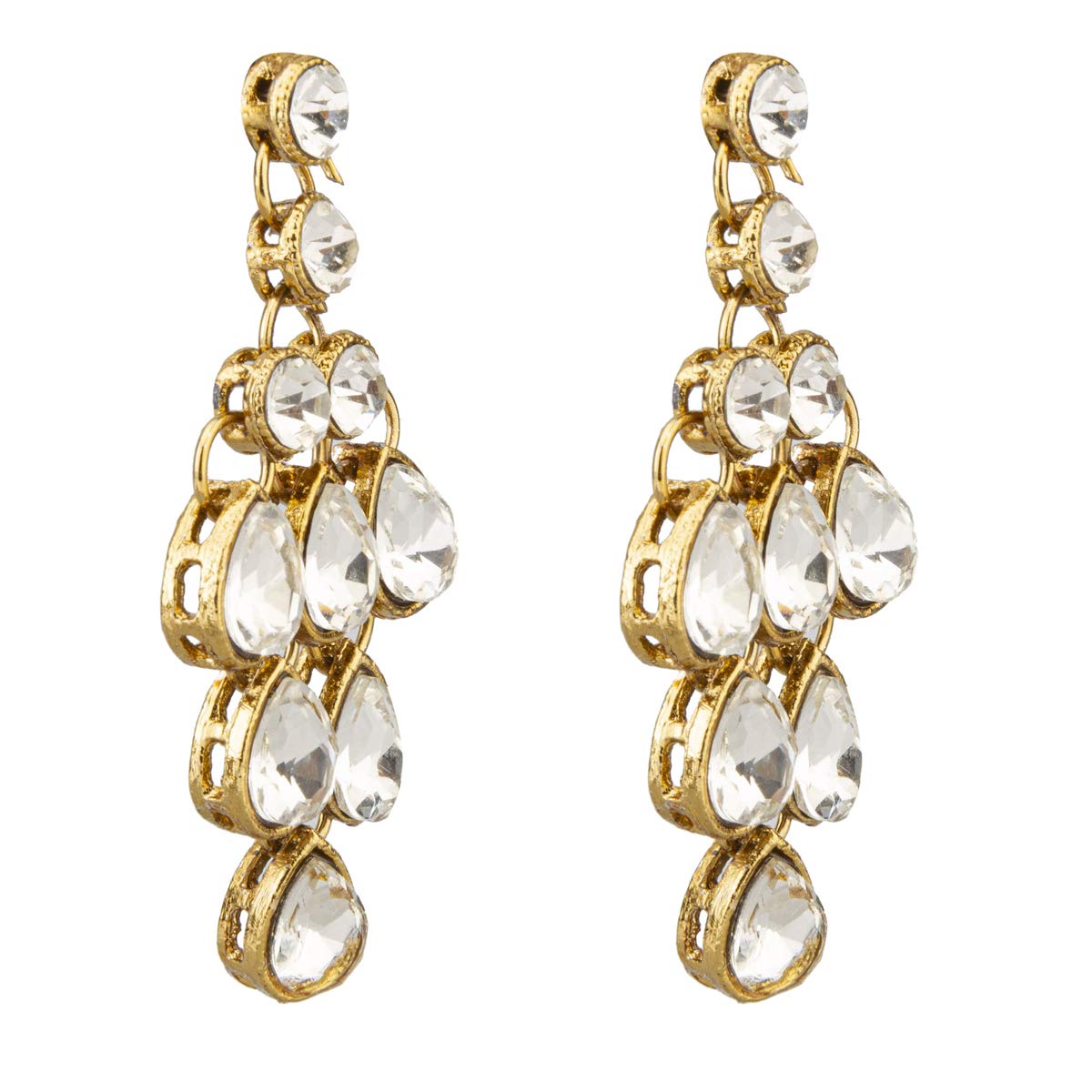 Stunning Kundan Studded Jewellery Set (CT-NCK-44149)