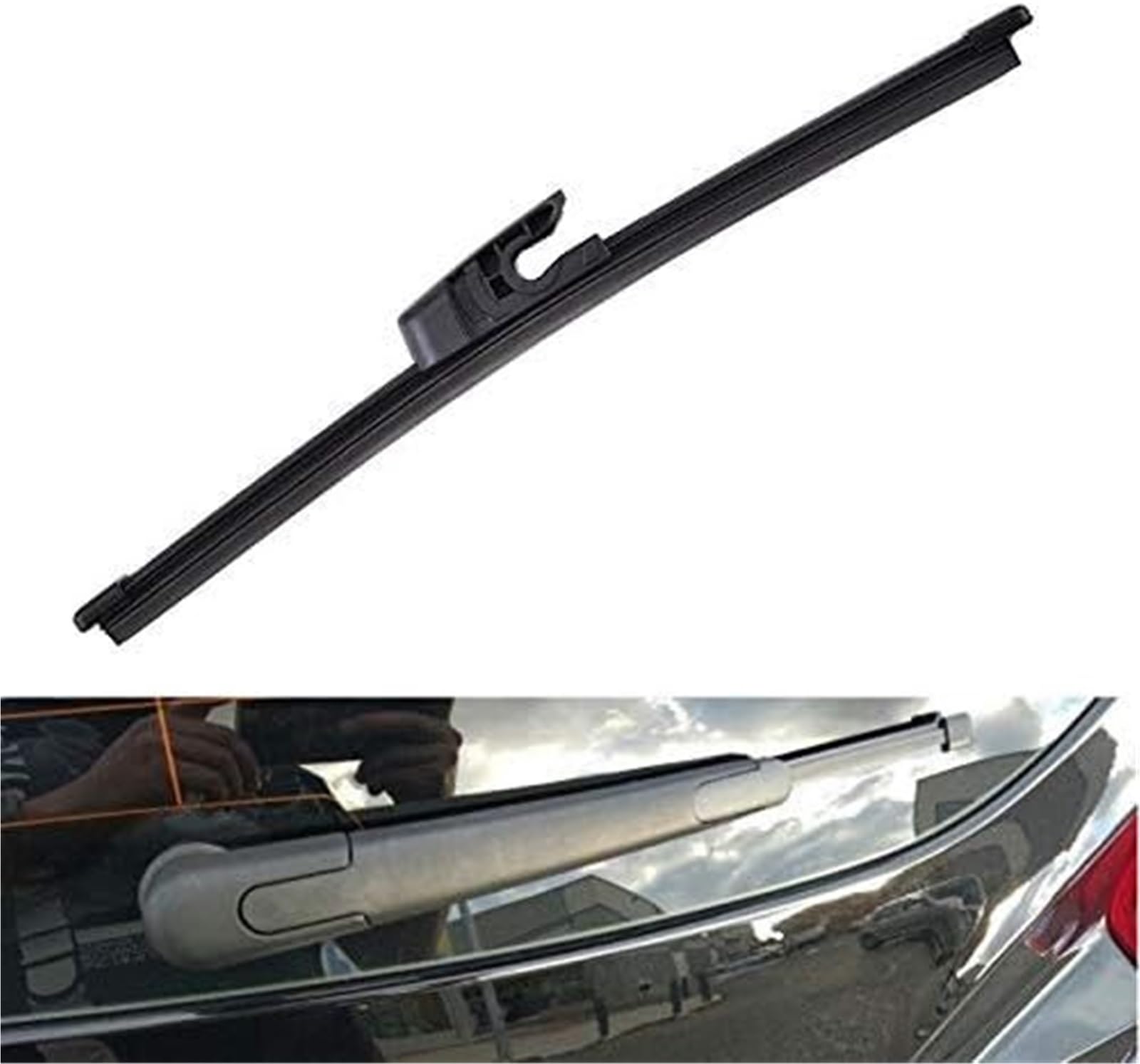 spazzole tergicristallo universali per auto Kit spazzole tergicristallo anteriori e posteriori per Hyundai per Veloster MK1