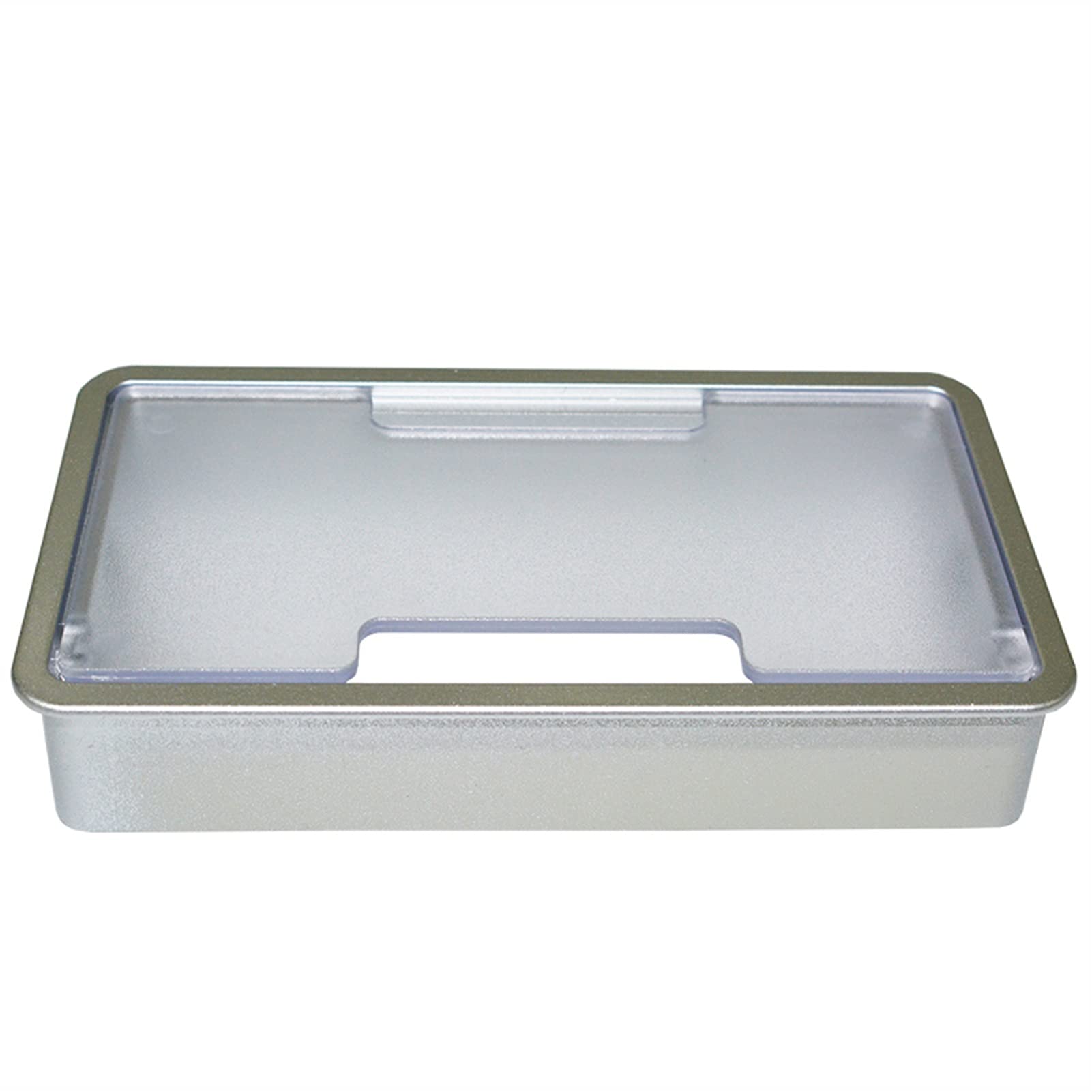Pasacables de escritorio Cubierta de orificio rectangular de plástico