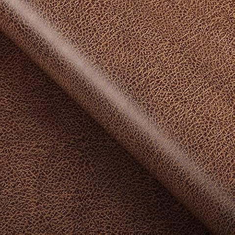 FunStick Selbstklebende Tapete Lederoptik Braun 30CM x 5M Klebefolie Möbel Muster Möbelfolie Selbstklebend Leder Selbstklebende Folie für Möbel Küche Tischplatte Küchenschränke Tapeten Wohnzimmer Cover