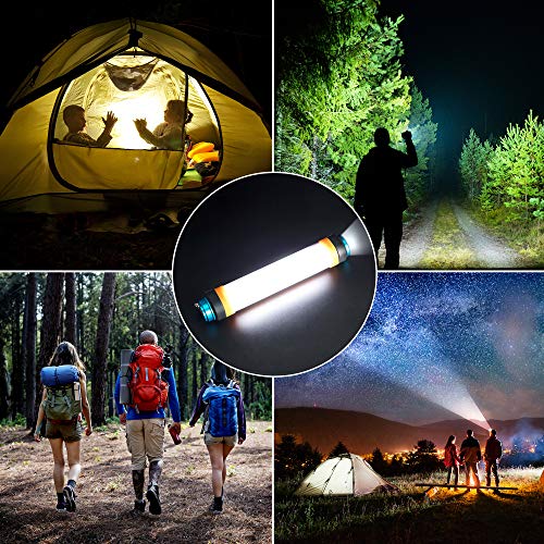 image for SHIGOO Rechargeable Flashlight,Camping Accessories,Survival Gear And E