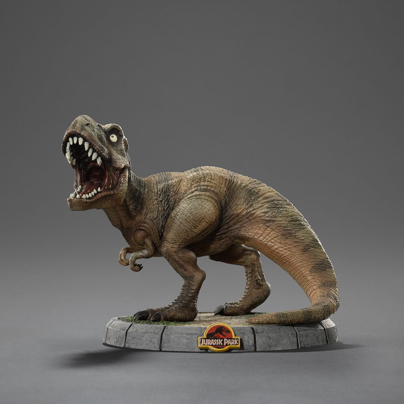 Iron Studios Collectbile Statue Jurassic Park Minico PVC T-Rex Illusion Regular Version 30th Anniversary Figure 15cm 5.8 inches