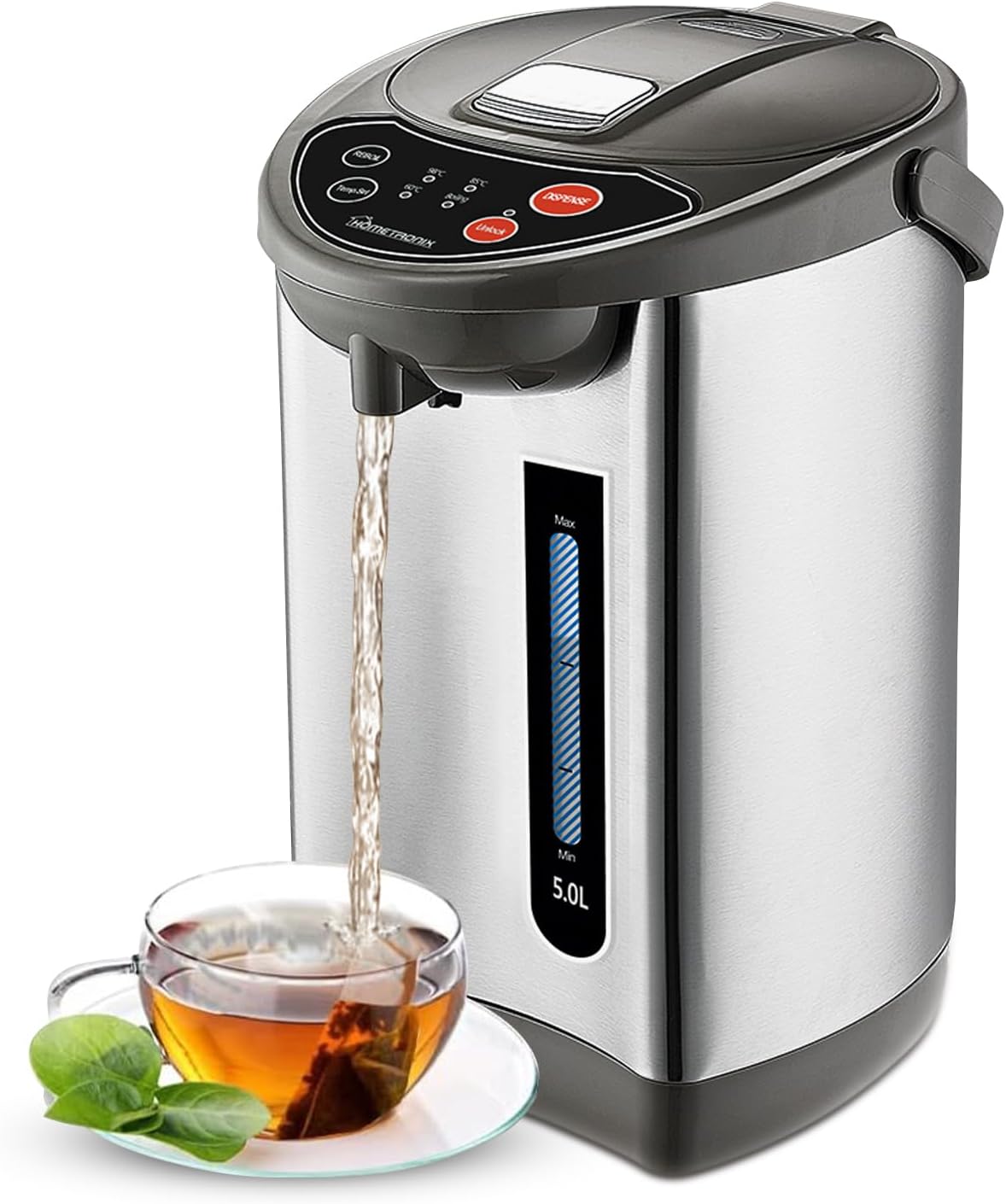 HomeTronix 5L Instant Hot Water Dispenser, Thermal Stainless Steel