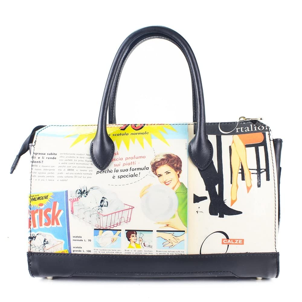 Audrey Bag - Borsa in Pelle Donna - Borse Vintage IBOTTEGAI Made in Italy