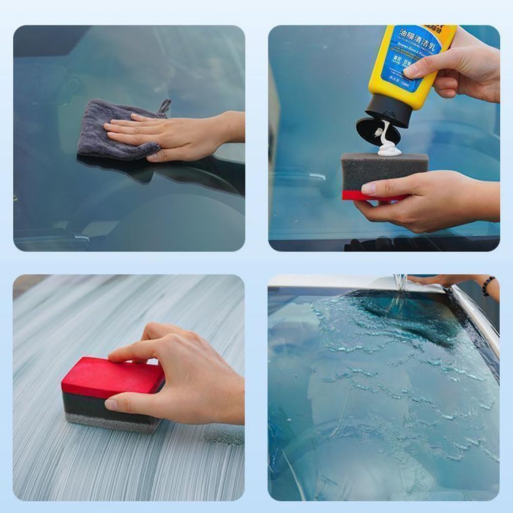 Sopami Oil Film Cleaning Emulsion, Sopami Carrosserie Coating Spray, Car Glass Oil Film Remover, Sopami Quick Effect Coating Agent, Nano Ceramic Crystal Coating Agent (1 Pcs)