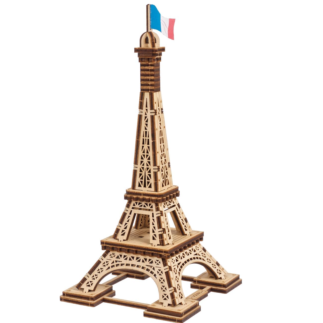 UGEARS Paris Tower 3d Puzzles for Adults, Model Building Kits Wood Puzzle Hobbies for Men, Rompecabezas 3d Para Adultos