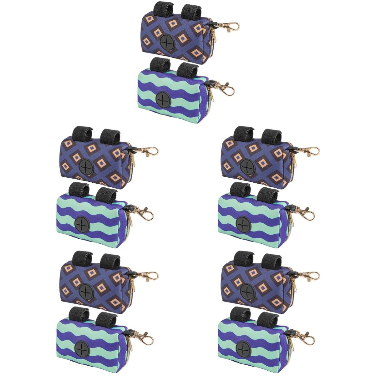 ABOOFAN 10pièces Distributeur De à Couches Pour à Déchets Pour Couches Accessoire Pratique De Voyage Pour Parents Design Portable Et Suspendu Vagues