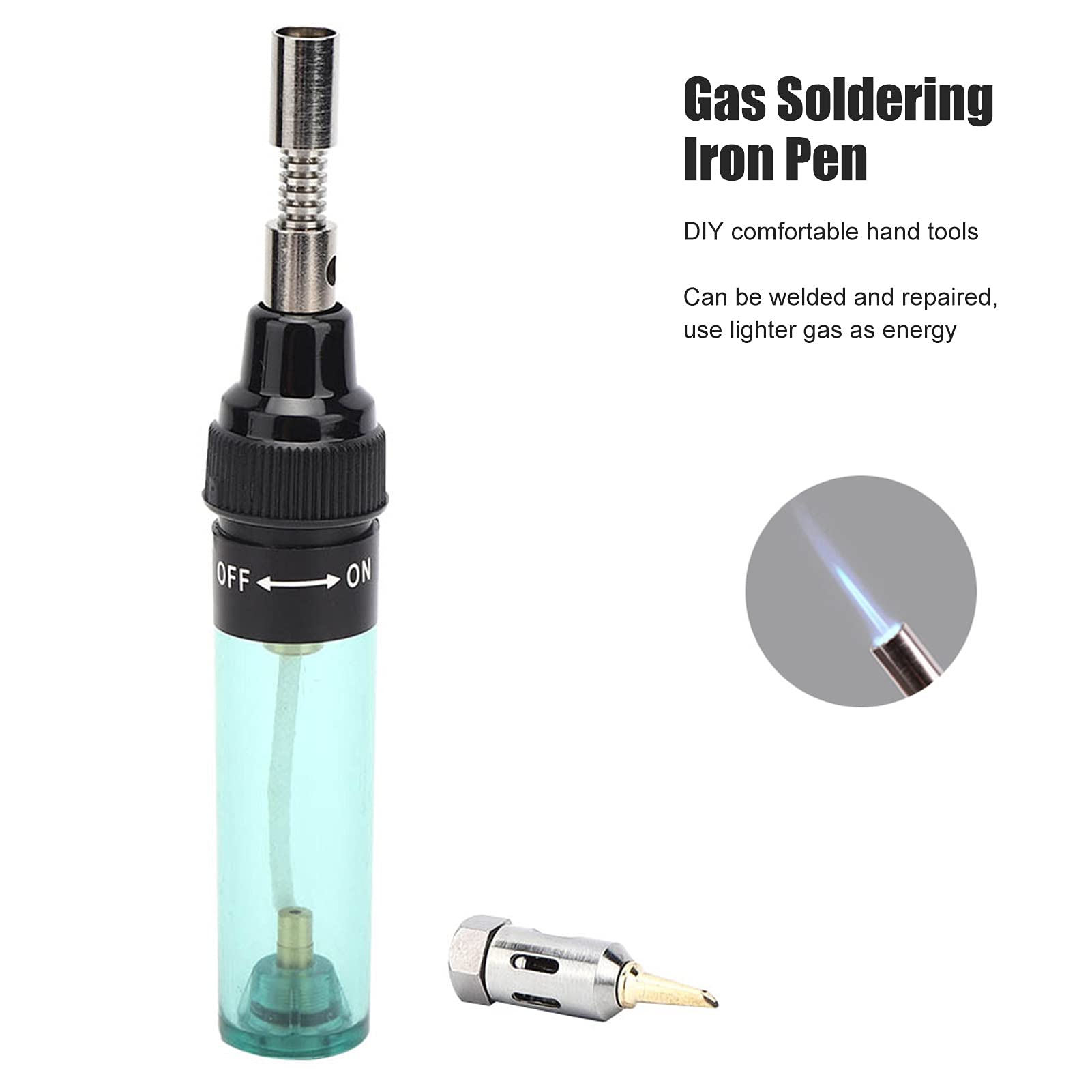 Mini Gas Blow Torch Gun | Cordless Soldering & Welding Pen