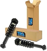 Vista 10 de TRQ - Conjunto de puntal delantero y resorte helicoidal (lados del conductor y del pasajero), para auto