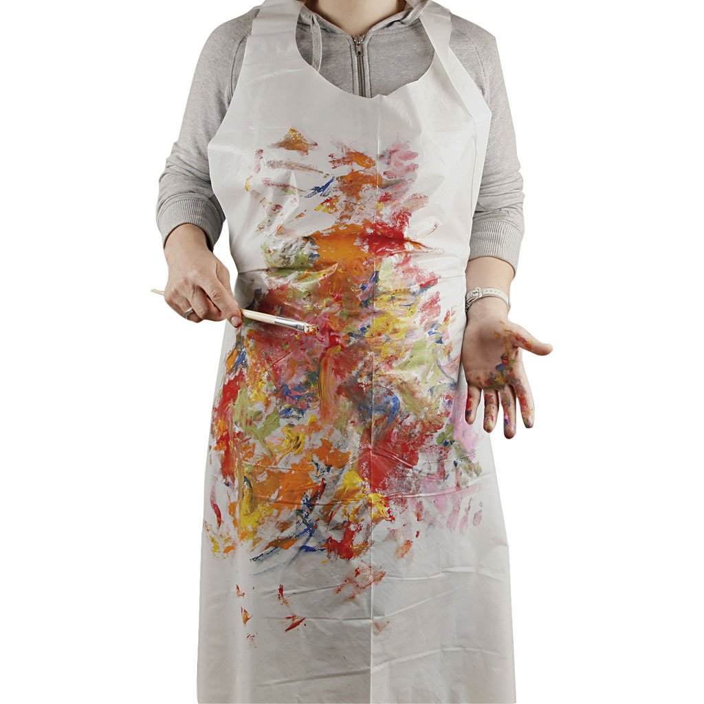 Fartuch jednorazowy, wys. 130 cm, 100 sztuk