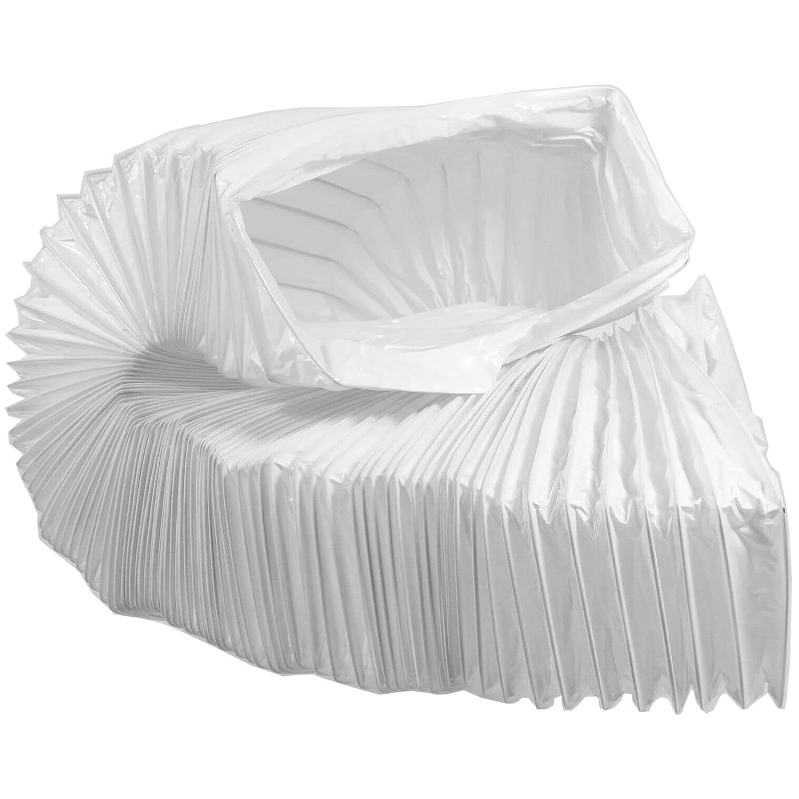 SPARES2GO Tuyau flexible rectangulaire en PVC pour ventilation et climatisation (220 mm x 90 mm, 3 mètres de longueur)