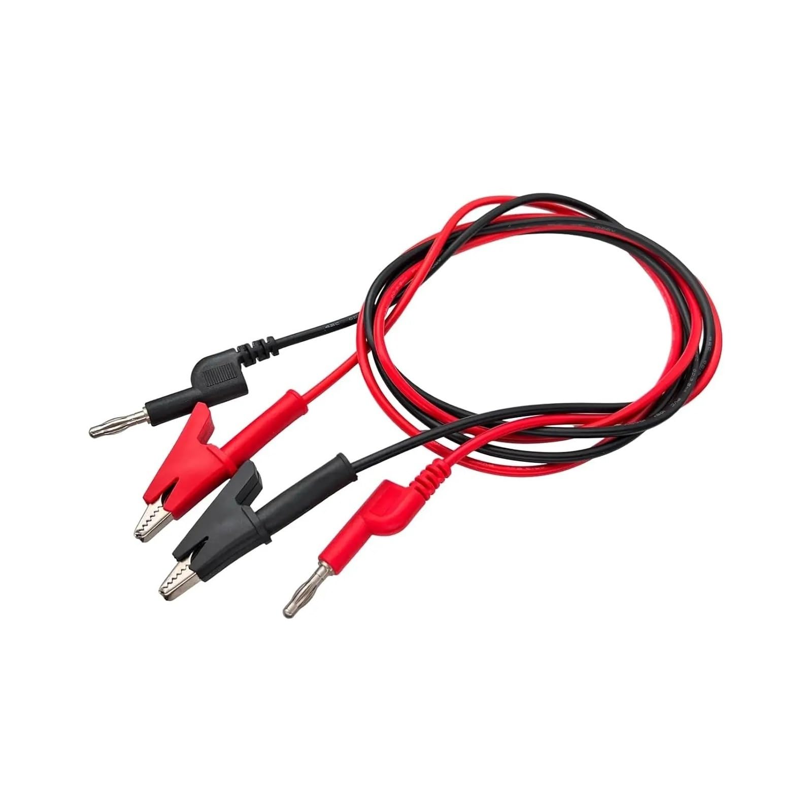 2 szt. 1 m Banan to Crocodile Clip Test Lead 15A do multimetru