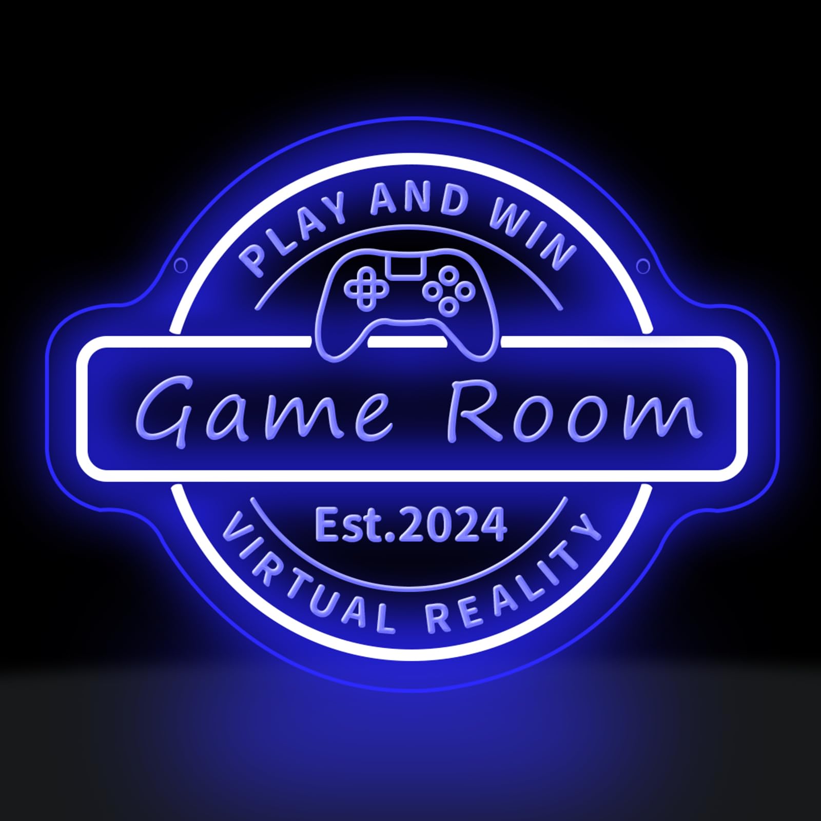 Custom Game Neon Sign for Game Room Personalized Game Signs LED Neon Lights for Teen Kid Boy Gifts Dimmable Customized Game Light Up Signs for Bedroom Game Room Wall Decor — image 1