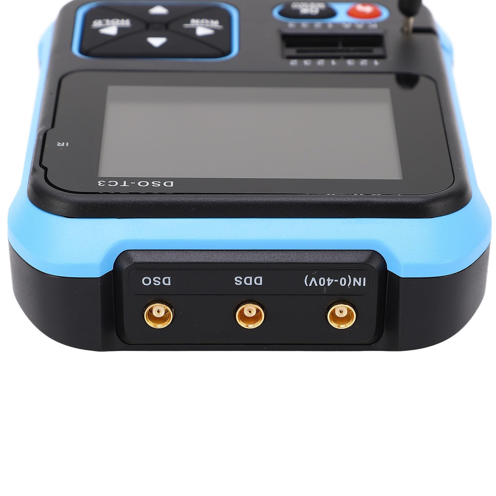 Cocoarm Osciloscopio Digital de Mano, Medidor de Osciloscopio ABS con Comprobador de Transistores, S 500KHz TFT de 2,4 Pulgadas, Generador de Señal para Reparación de Electrónica, Pruebas de