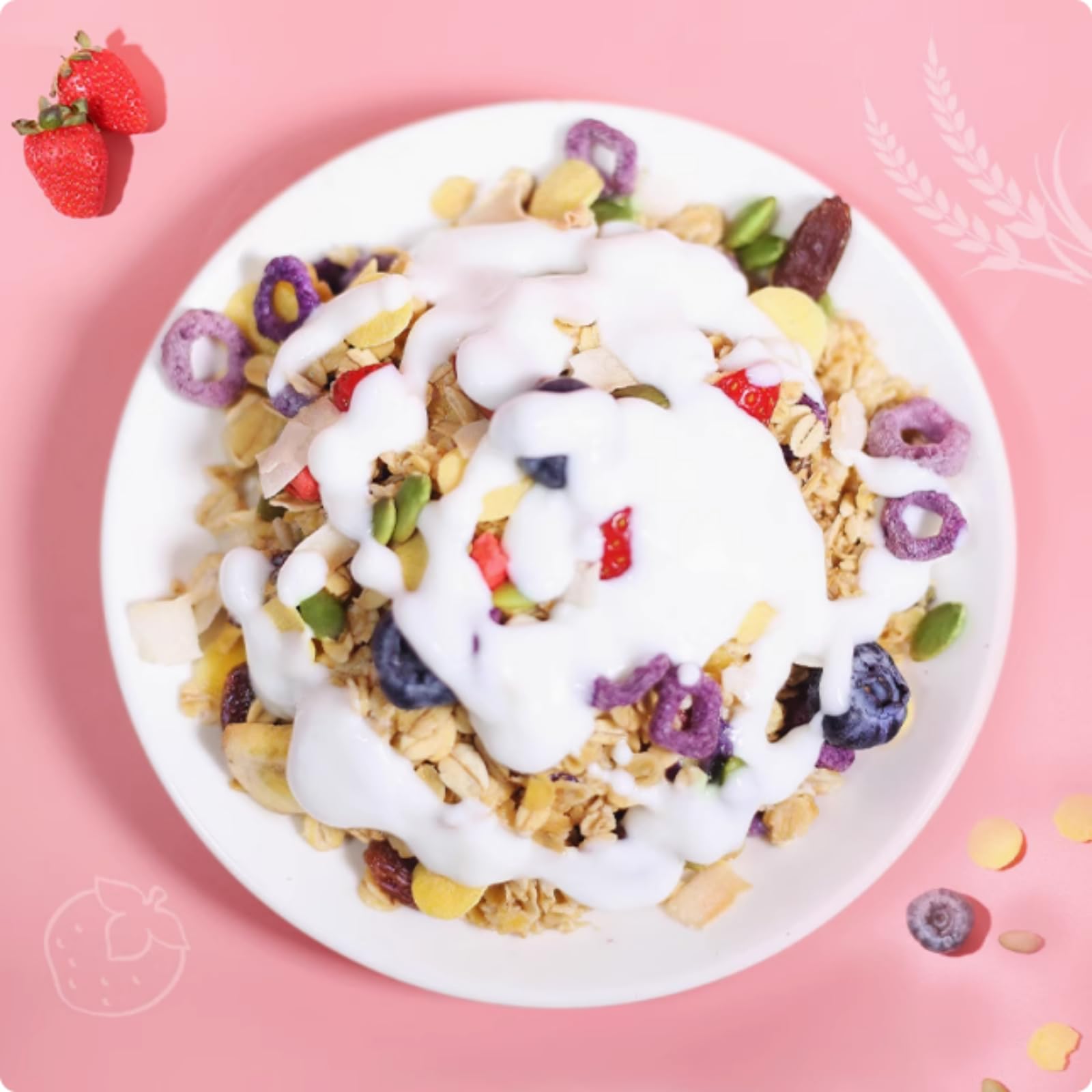 High Protein Fiber Blended Oatmeal Shake Gluten Free Non-GMO Breakfast with Cookies Cream Coconut Cream Pie More Delicious — view 6