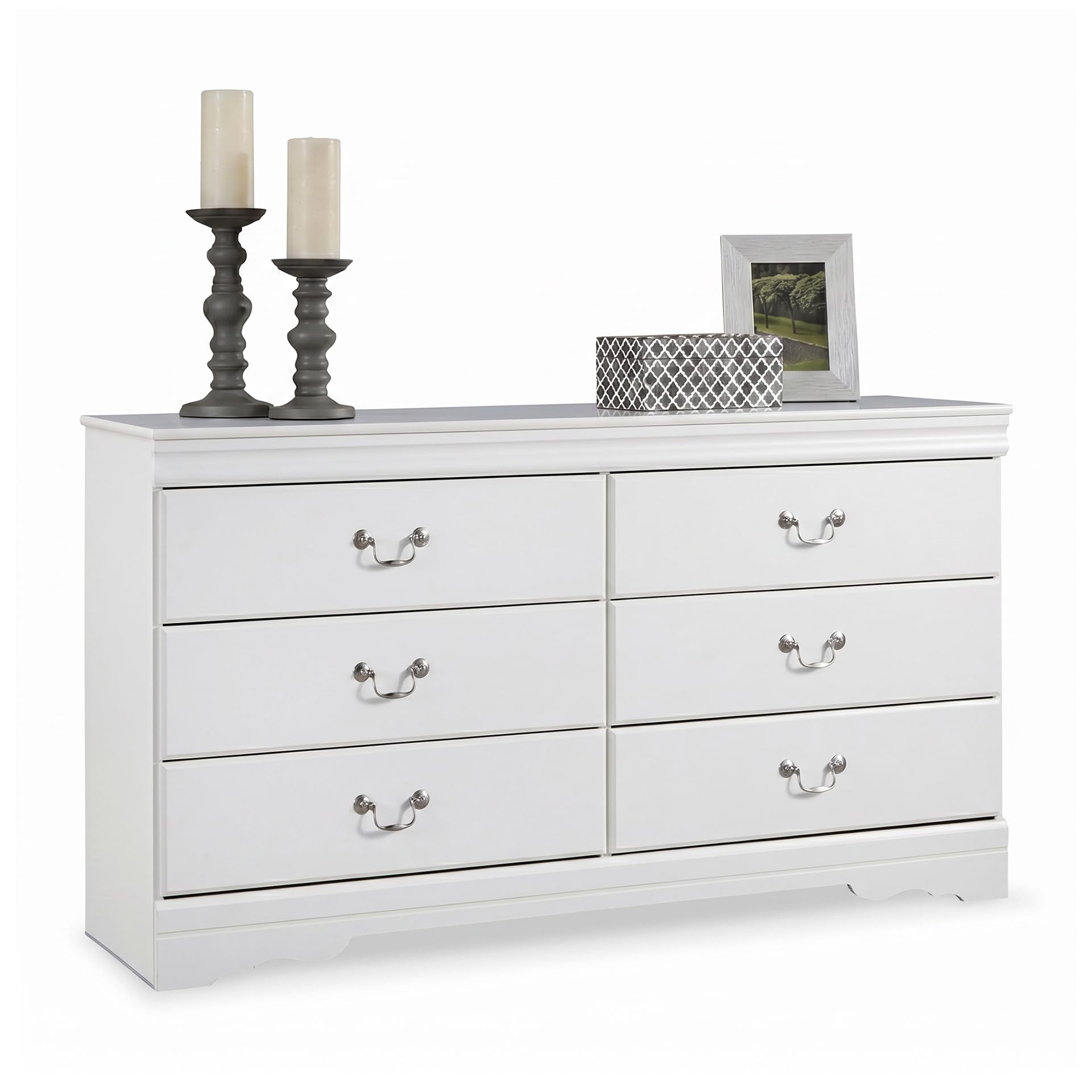 Amazon.com: Signature Design by Ashley 6 Drawer White Dresser for