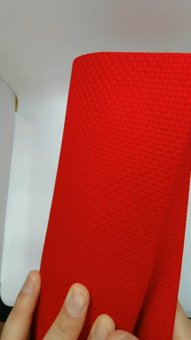 Image of 19 inch x 28 inch 11CT Counted Cotton Aida Cloth Cross Stitch Fabric (Red)