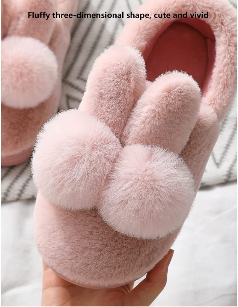 Zapatillas Pantuflas de casa con Textura Transparente para Mujer Zapatos de algodón