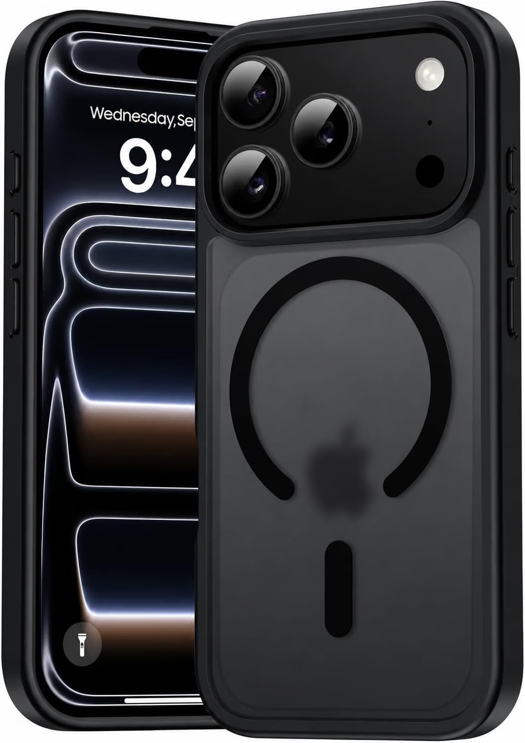 EGOTUDE for iPhone 18 Pro Max & iPhone 17 Pro Max Case | Matte Frosted Hard Back Translucent Cover Compatable with Mag