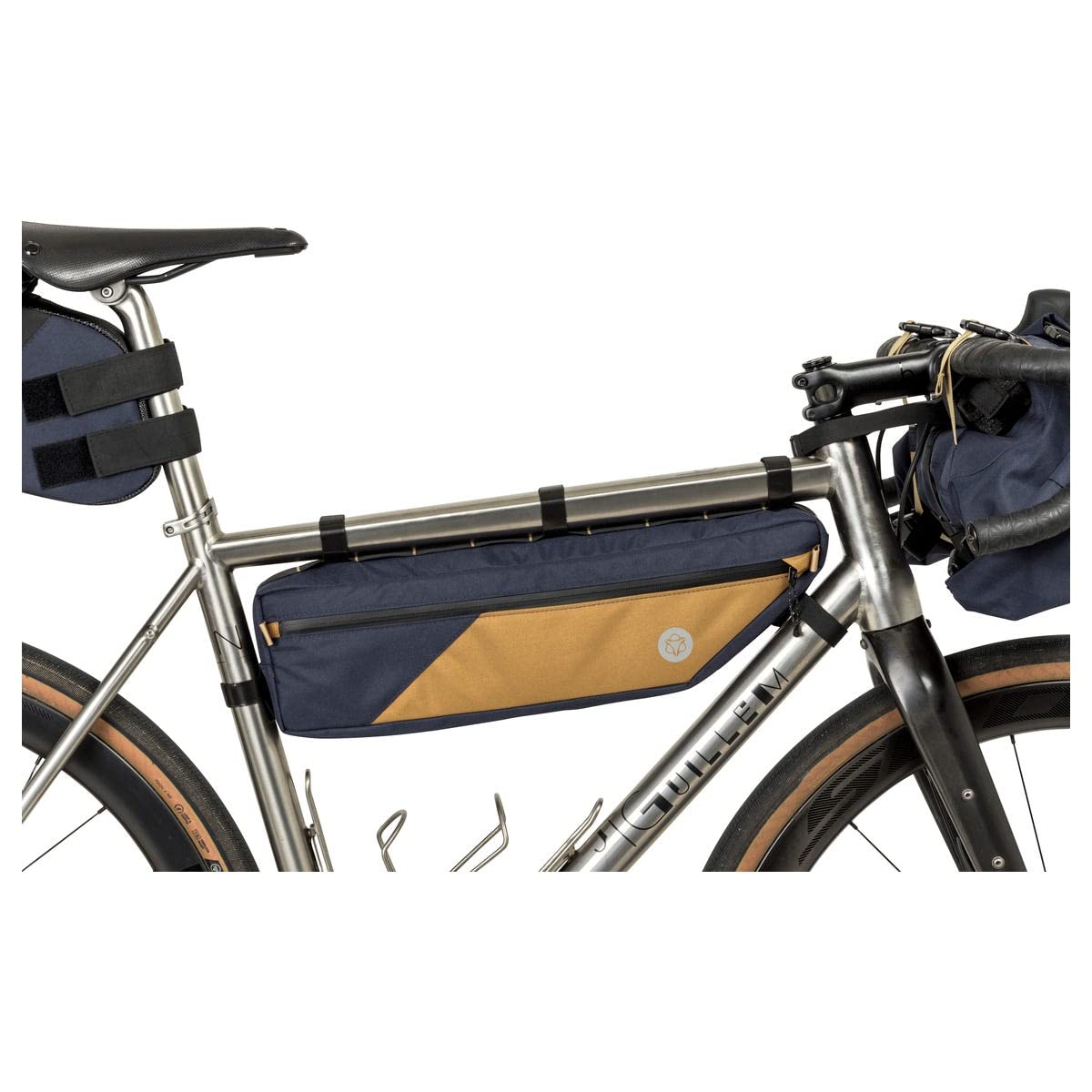 AGU Tube Bolsa para el Cuadro Venture - Brown -