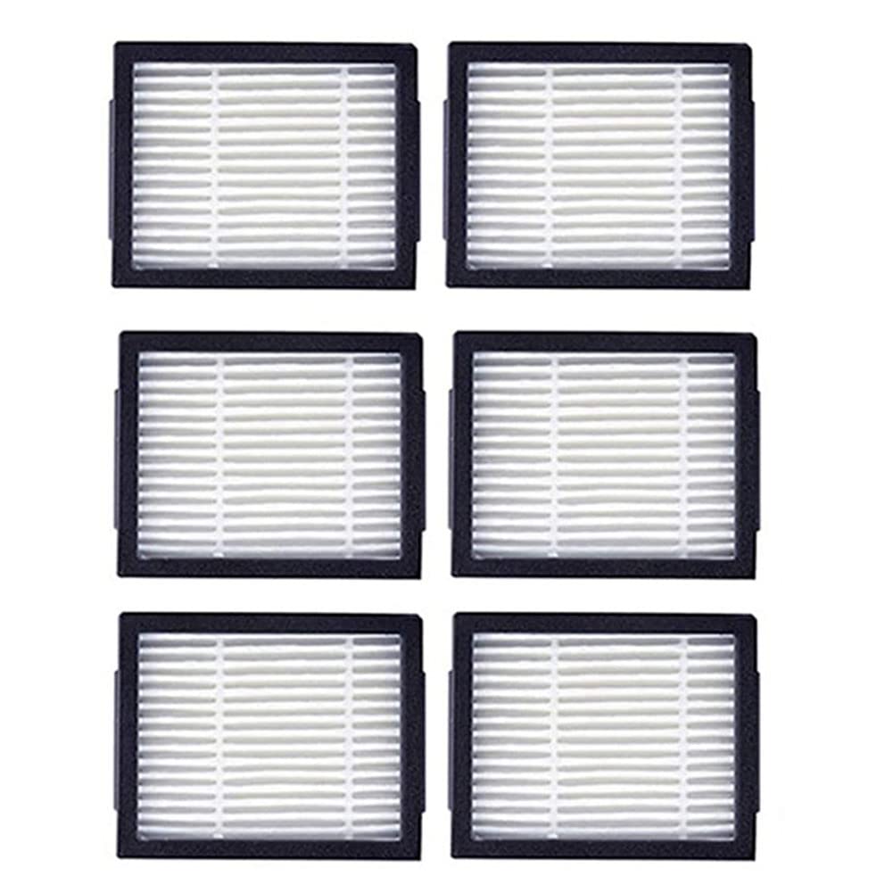 CTRLZS 6PCS Hepa Filter Replacement Parts for I3/I3+/I4/I7/I7+/E5/E6/E7 Robot Vacuum Spare Parts Accessories