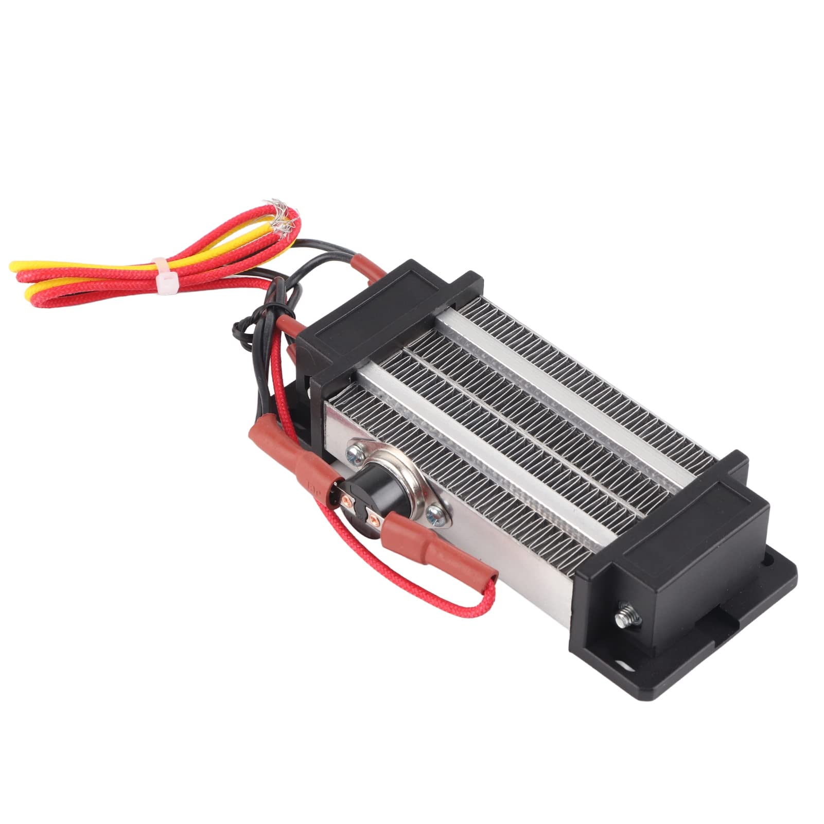 Respicefinem 300W PTC Ceramic Air Heating Element with Thermostat Efficient Electric Heater for Insulated Spaces Air Conditioner and