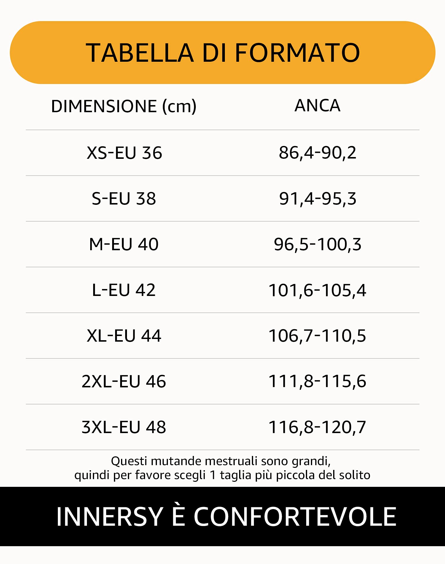 INNERSY Mutande Assorbenti Donna Vita Alta Slip Cotone Ciclo Mestruale Intimo Post Parto Pacco da 3