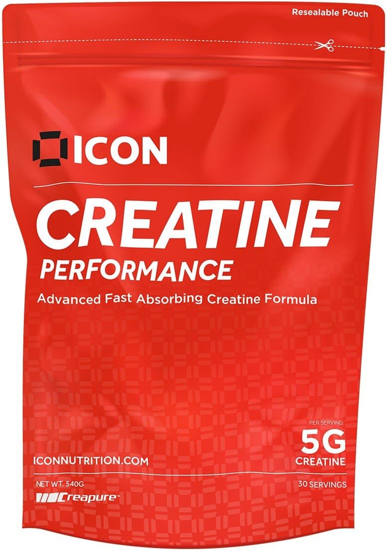 ICON Nutrition - Creatine Performance, Dextrose & Creapure Blend, 540g - Fruit Punch