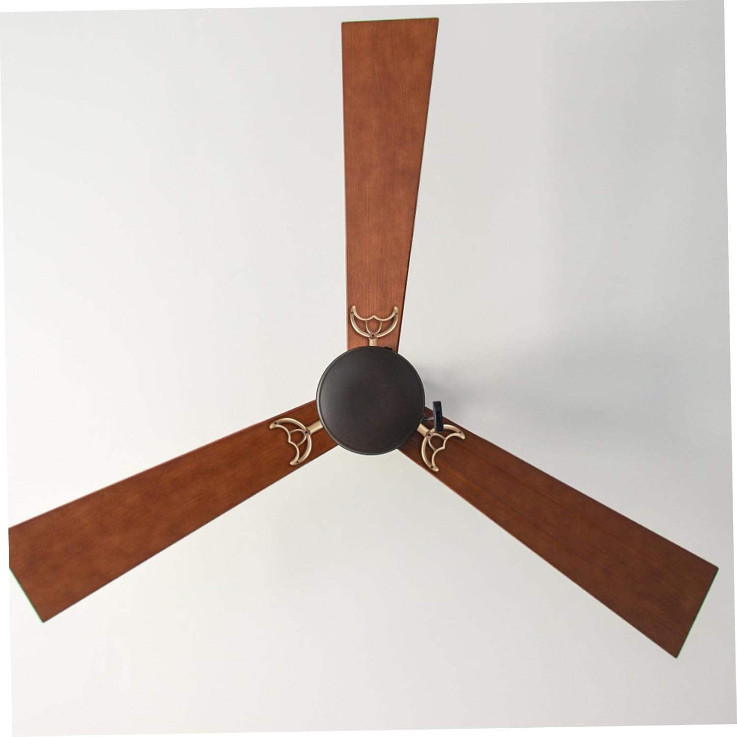 PRETYZOOM 5Pcs Replacement Ceiling Fan Blade Arms Golden Support Rods for Secure Installation and Enhanced Performance of Ceiling Fan Blades