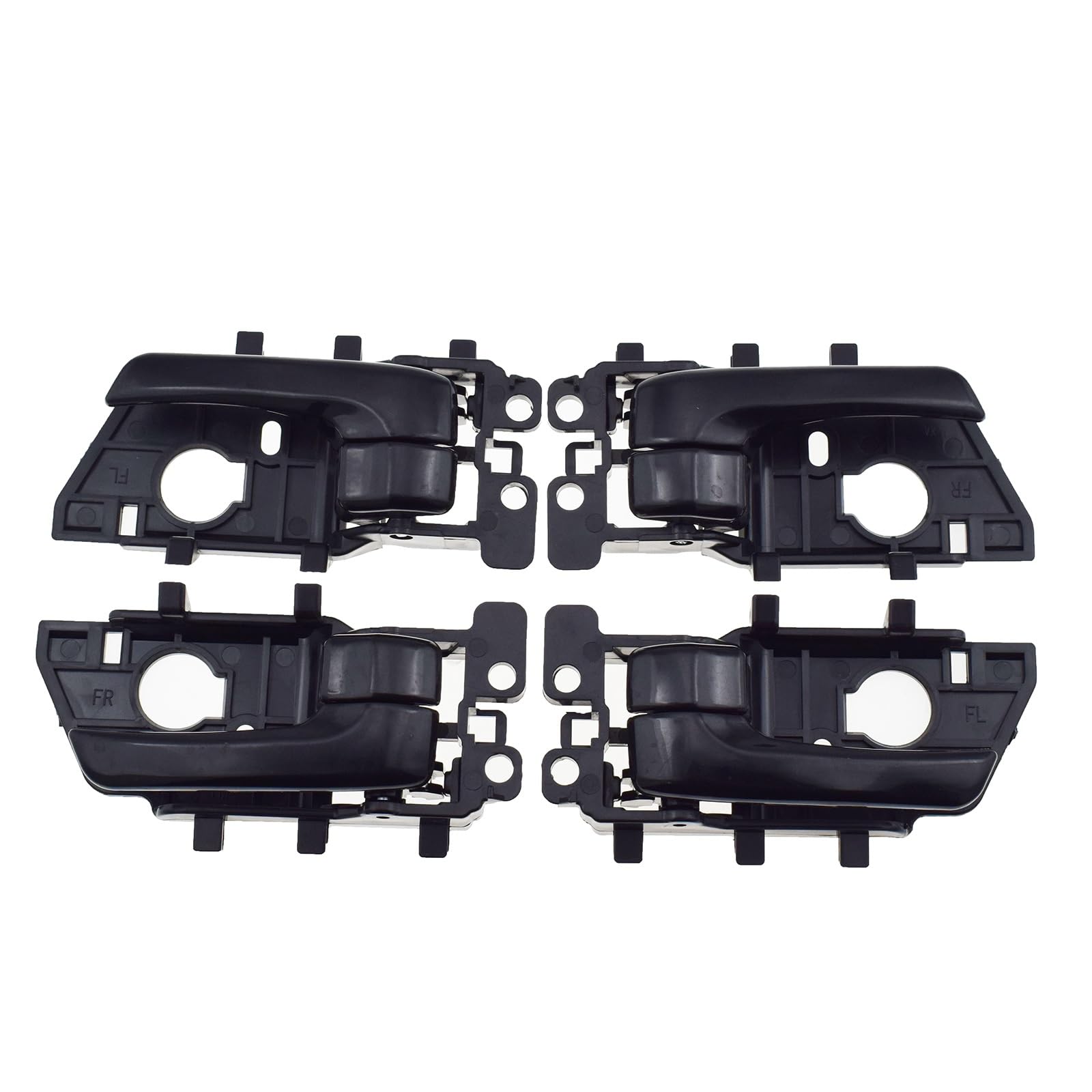 QIUYBGF Interior Door Handle Compatible with Kia for Forte for Koup 2010 2011 2012 2013 Left Right Side Interior Door Handle for OEM:826101M010WK KI1352121