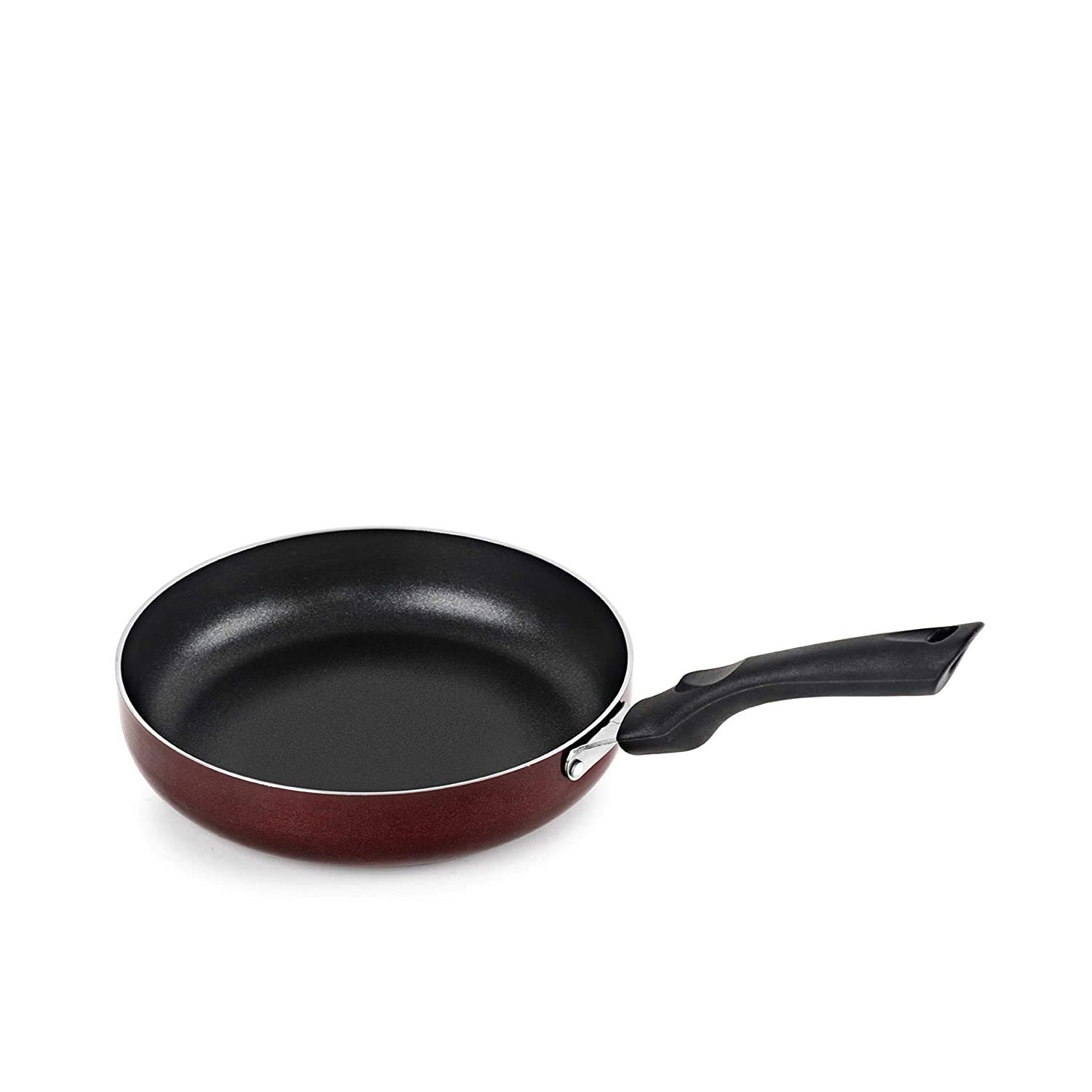 Cello Non Stick Induction Base Frying Pan/Tapper Pan, 220 mm, Cherry,Aluminium (B07VCDR127) Amazon Price History, Amazon Price Tracker
