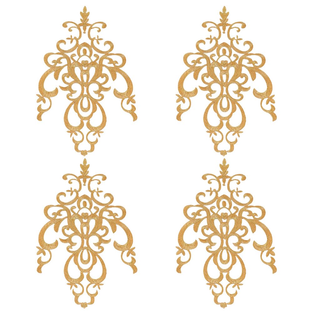 Écussons brodés grand format 26,5 x 15,7 cm de décoration pour customiser les vêtements