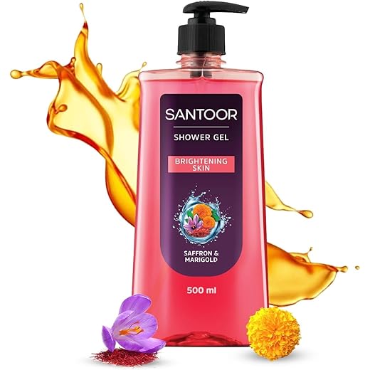 Santoor Glow Shower Gel 500ml
