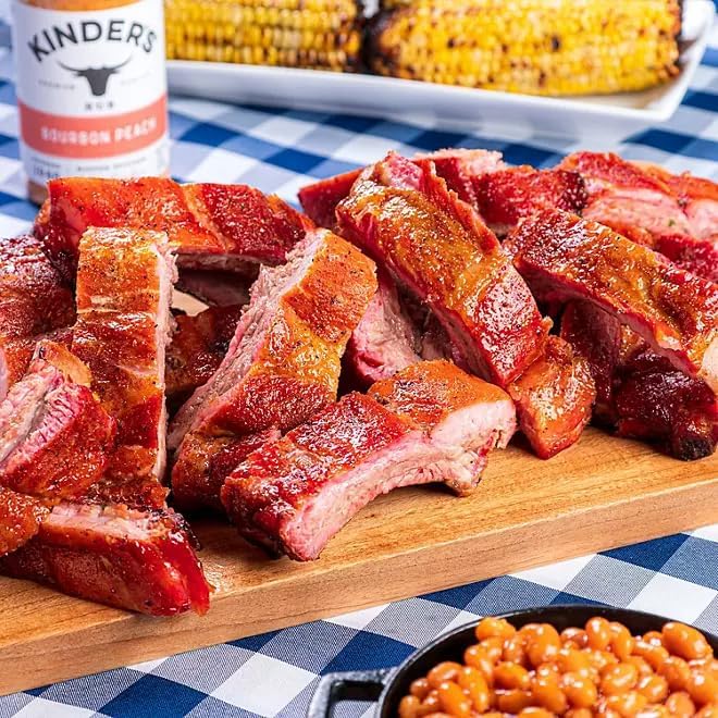 GENERIC Kinders Bourbon Peach Premium Rub and Seasoning 9 OZ, (Pack of 1)