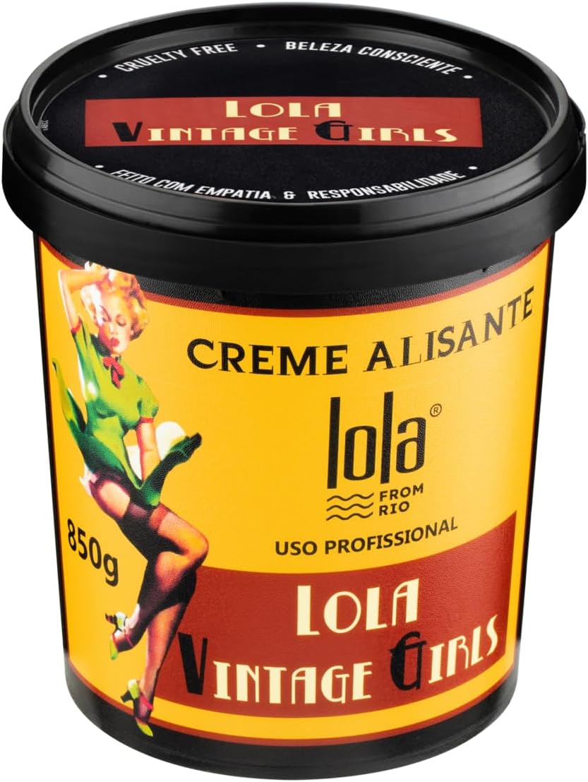 Hair Vintage Girl Creme Alisante 850g , Lola Cosmetics Hair Vintage Girl Creme Alisante 850g , Lola Cosmetics