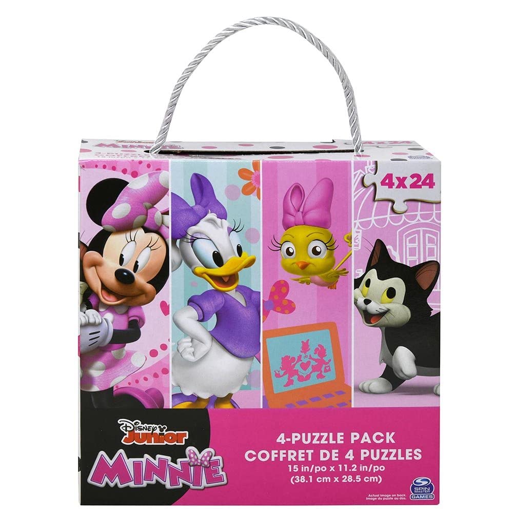 Minnie♡‼️4点セット Disney's Minnie Mouse 4-Piece Kids Activity Set – Includes Table