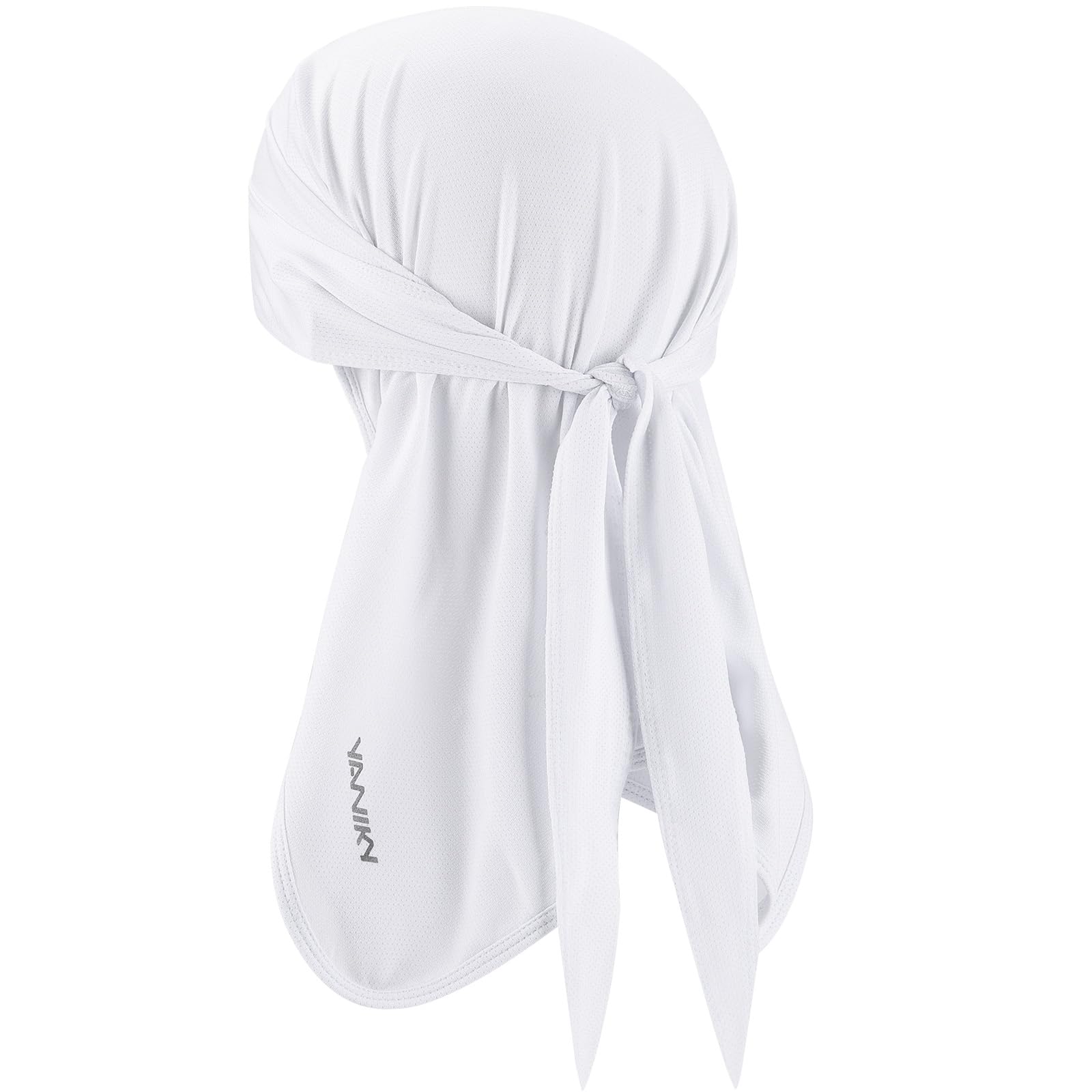 Bandanas Skull Caps for Men, Do Rag Women Breathable Helmet Liner, 3 in 1 Face Covering UV Sun Protection Neck Drape Durags