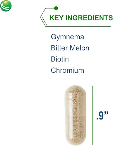 Miniatura 4 de Nutra BioGenesis - Diabetona Plus - Gimnema, Melón Amargo, Biotina y Cromo - 90 Cápsulas