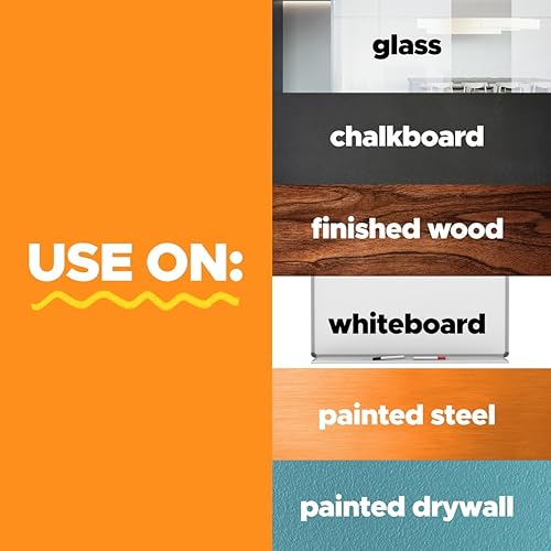 Miniatura 10 de Post-it Pizarra autoadhesiva de borrado en seco de 3 x 2 pies Blanco