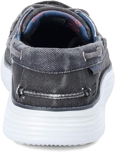 Miniatura 7 de Skechers Status 2.0-Lorano Moc Toe - Mocasines de lona para hombre