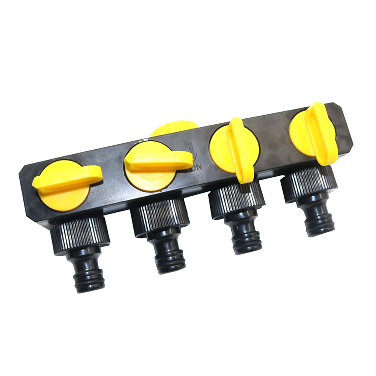 Adaptateur de tuyau G3/4 anti fuite avec vanne d'arrêt pour pression d'arrosage 16mm
