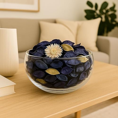 Miniatura 5 de Recipiente de pétalos de popurrí y relleno de jarrón con aroma fresco, decoración del hogar, 2 bolsas grandes de 4.23 oz cada una (Lirio)