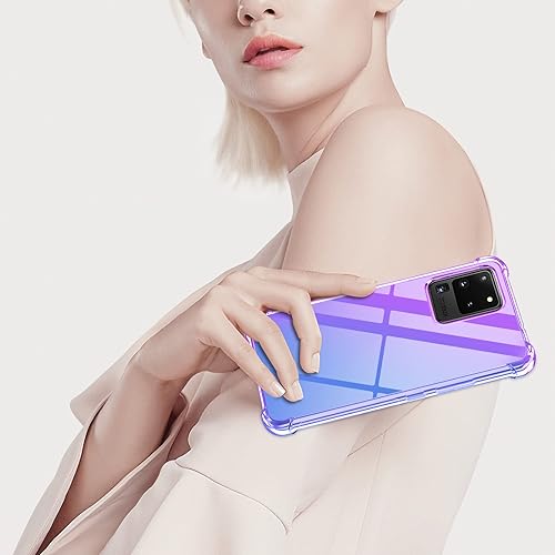 Miniatura 7 de YDIHIHO Funda para Motorola Moto G Power 2022 Gradient Cubierta transparente de TPU suave antideslizante sin amarillamiento para Motorola Moto G
