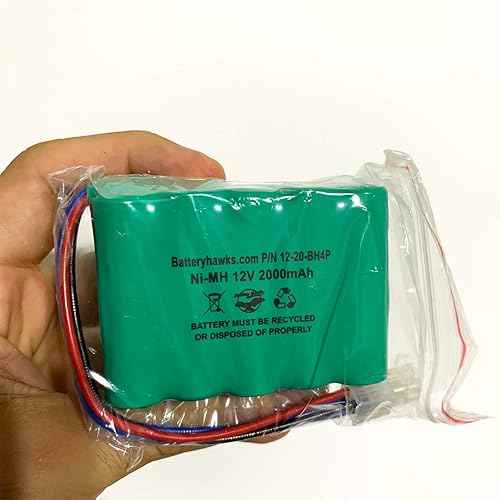 Miniatura 2 de Batería portátil fija médica 10VH1800AA 12v 2000mah Ni-MH de la elevación del techo de C-300 P-300